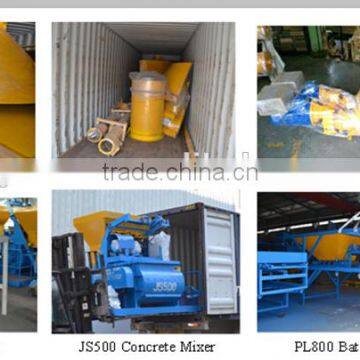 Semi-automatic Viberation and Hydraulic Press Brick Machine Yixin photo-6