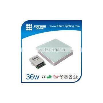 3years warranty factory price toughened glass RGB color 600*600 led tile light led tiles