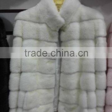 2015 new arrival genuine mink fur coat for ladys MC01