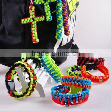 Wholesale High Quality Cross Paracord Useful Survival Tool