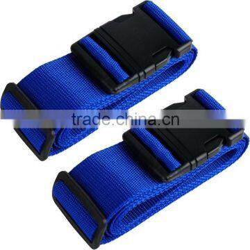 Factory direct sale luggage straps/polyester luggage belt with your logo