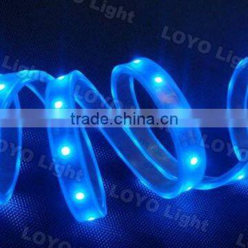 3528 120led warm white flexible black PCB smd led strip
