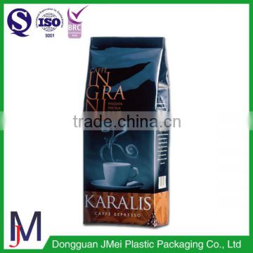 customized side gusset aluminum resealable bags for coffee