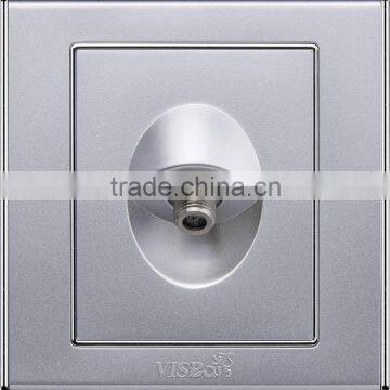 Hot Product PC Material Electric Satellite TV Wall Socket