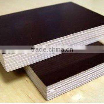 black/brown film faced plywood 12,15,18mm poplar core from Shandong China