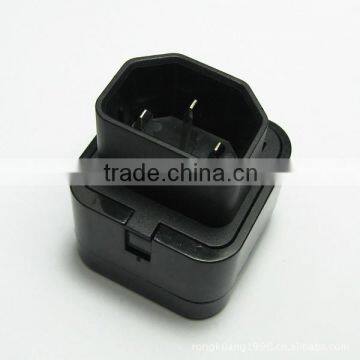 New Hot Selling Products 2016 Universal Socket to IEC 320 C14 Male Convertible Plug With Socket photo-3