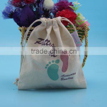 wholesale drawstring closure custom made new arrival cotton bag