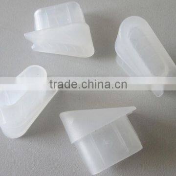 Hard Clear Plastic Feet / Markproof Plastic Insert For Chair Leg / Markfree Chair Leg Tip