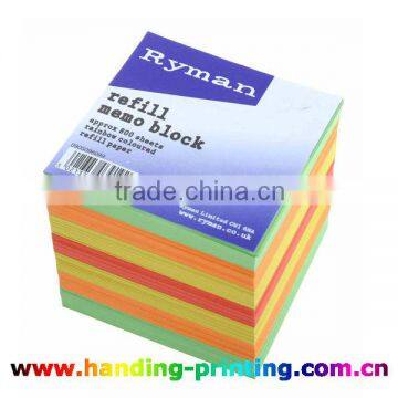 supply school memo pad printing service in China