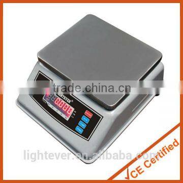 LFW 30kg IP68 waterproof fish scale for seafood market