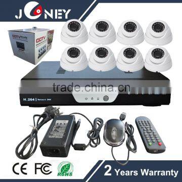 2016 High Quality CCTV system 8ch DVR dome CCTV Camera security camera system kit