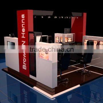 4*3M or Customize Mall Eyebrow Threading Kiosk for Sale photo-6