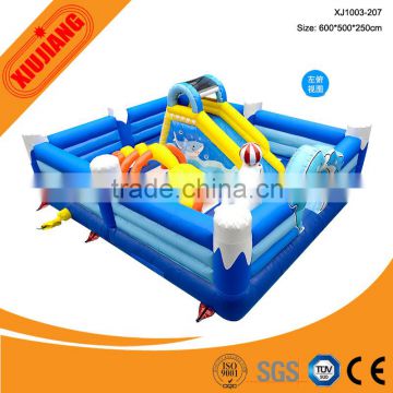 kids gymnastic inflatable jumping trampoline castle for sale