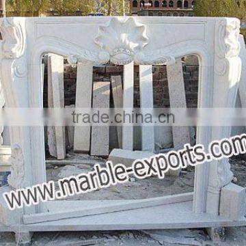 decorative fireplace,large marble fireplace,indoor