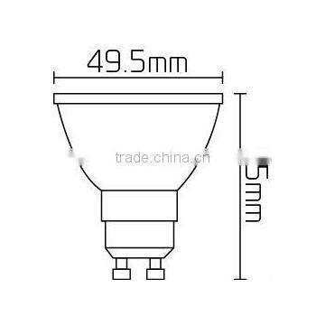 7W Dimmable Warm White 40D MR16 LED GU10 Spot Light photo-5