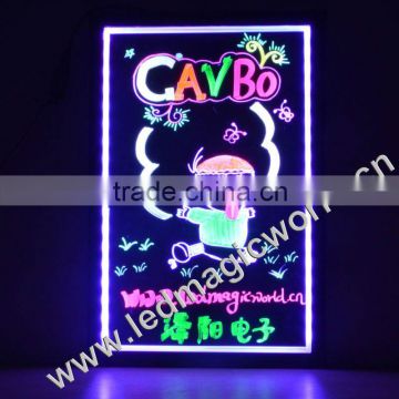 Full Color Erasable Neon Writing Board