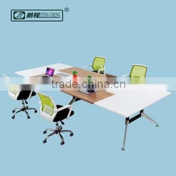 3.6meter Modular Large Square Meeting Table for Office Boardroom Design