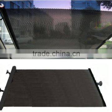 side nlylon mesh pvc car windshield roller sunshade