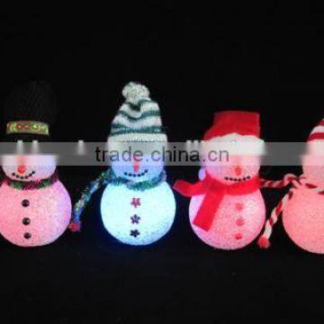 LED EVA colorchanging snowman light