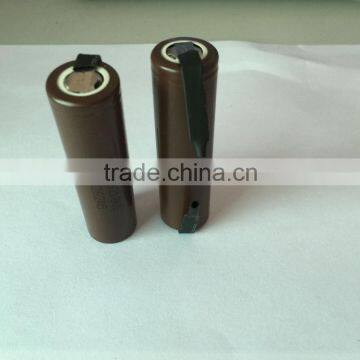 LG Chem HG2 18650 INR18650HG2 3000mah 20A discharge with tabs