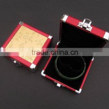 Chinese factories wholesale custom luxury aluminum alloy jewelry box, fashion show beautiful gift box