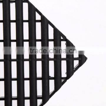 Heavy Duty 18mm Thickness PP Interlocking Plastic Garage Floor Tiles for Car Show photo-5