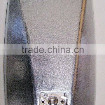 CHROMED AND BLACK CANTER NEW AUTO CONVEX UNIVERSAL SIDE MIRROR