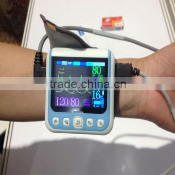 2015 New arrival!Wrist blood pressure monitor multi parameter health monitor