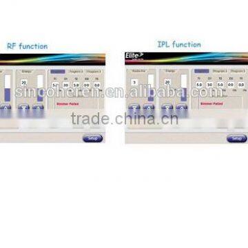 Sincoheren Elite System eb Ipl rf for Hair Removal Skin Rejuvenation hr sr
