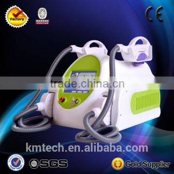 Effective! higher energy 2 in 1 portable shr laser hair removal machine