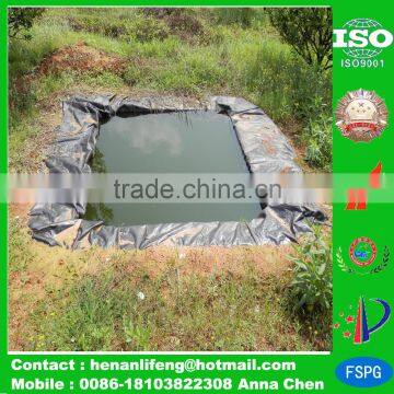 fish farm pond liner hdpe geomembrane : 100% virgin hdpe , anti uv , long time use life