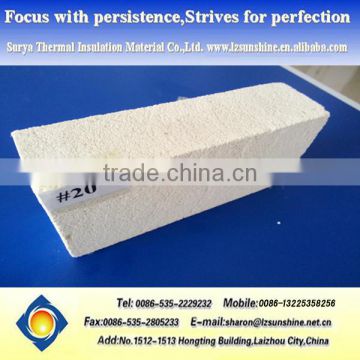 Refractory Heat Insulation Brick light weight high alumina insulating fire bricks for ceramic kiln