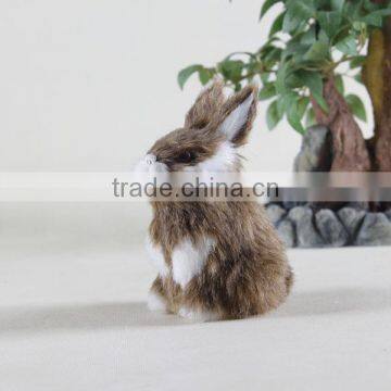 Horns Easter Bunny Furry Animal Taxidermy Decor Black Jackalope Rabbit photo-6