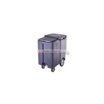 Rotational molding ice cart, made of food standard LLDPE