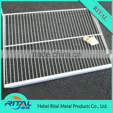 PVC coated steel Refrigerator Freezer Wire Shelf