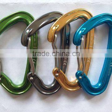 Anpen Aluminum Wire Gate Carabiner Light Weight Rock Climbing Carabiner