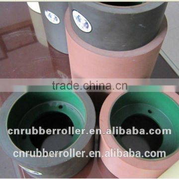 rice rubber roller of shelling machinery on iron drum