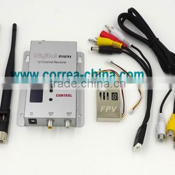 1258MHz 1280MHz Locked Frequency Light FPV 1.2G 1.3GHz Video Tx Rx Combo for CCTV