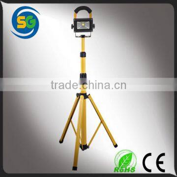High Quality LED Remote Area Lighting System 20W LED Rechargeable Searchlight With Tripod Stand photo-2