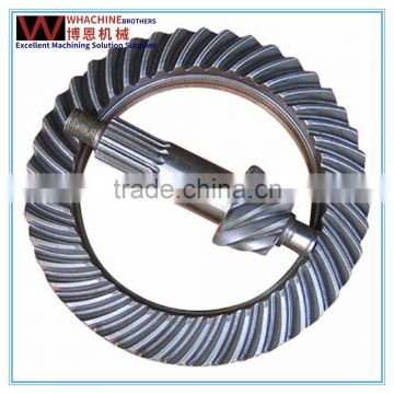 High Precision Spiral Bevel Gear For Mechanical Transmission Made By WhachineBrothers ltd