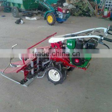 harvester for walking tractor