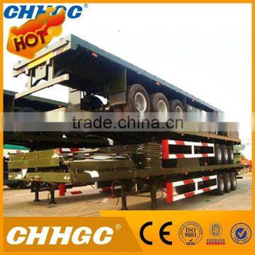Brand New Flatbed Trailer for Hauling Container Made in China photo-6
