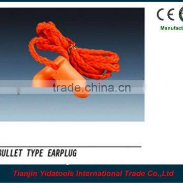 PU earplug with red cord with CE standard