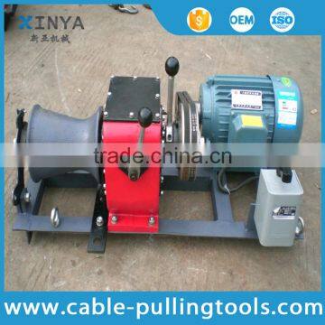 Winch Manufacturer 1 Tons Cable Winch Electric Engine for Power Construction photo-2