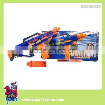 Electric shooting toys gun sniper with 30 soft bullets