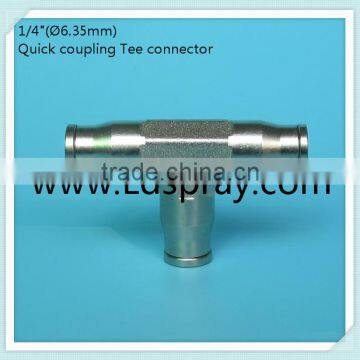 1/4" (6.35mm)High Pressure (1500psi) T Slip Lock Fittings Connect photo-3