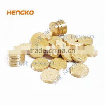 Microporous Brass Powder Sintered Filter Disk photo-5