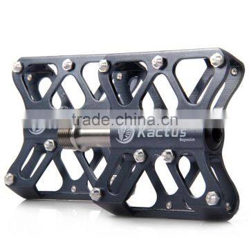 KACTUS 22T Ultra-Light Magnesium Alloy Body MTB BMX Bike Pedals With 3 Bearings Axle Road Bicycle Parts photo-6