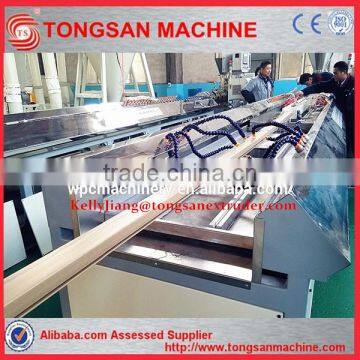 WPC Plastic Wood Window Frame Extrusion Making Machine SJMS-65/132