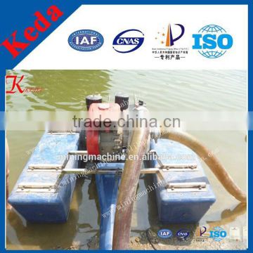 China gold quality small gold dredge